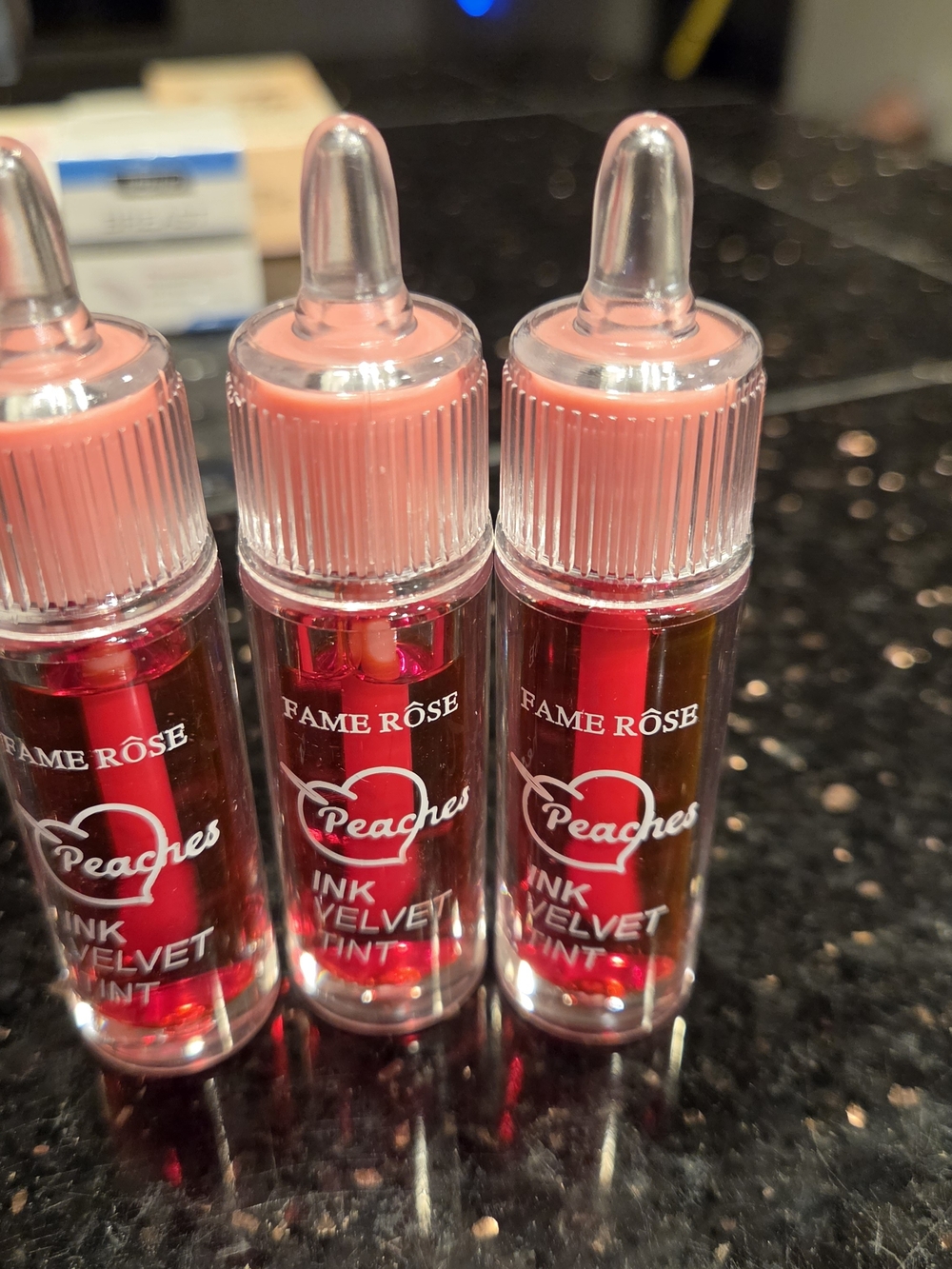 3 Fame Rose Ink Velvet Tint Lip Gloss